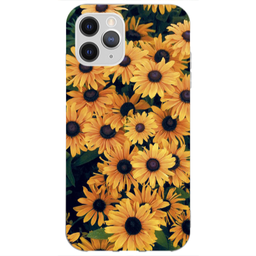 Apple iPhone 12 Pro Max Daisy Transparent Silicone TPU Θήκη