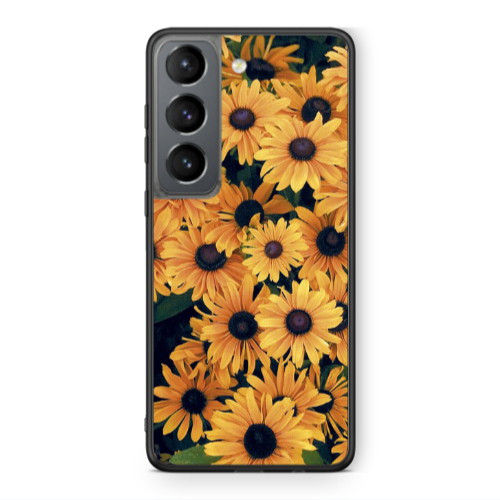 Samsung S21 PLUS Daisy Black Glossy Θήκη