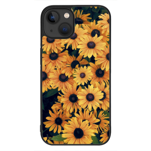 Apple iPhone 13 Mini Daisy Black Glossy Θήκη