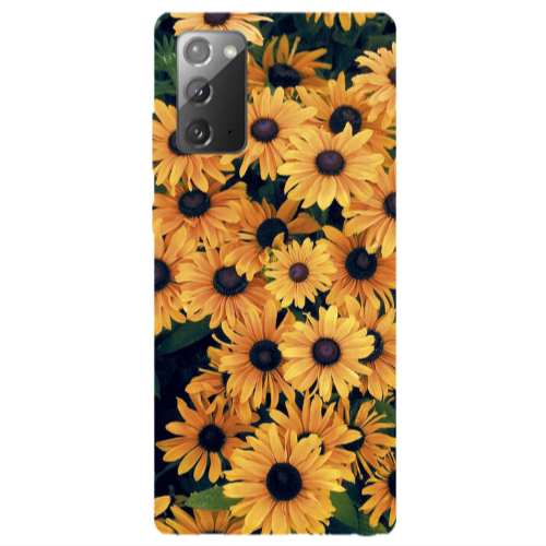 Samsung Note 20 Daisy Transparent Silicone TPU Θήκη