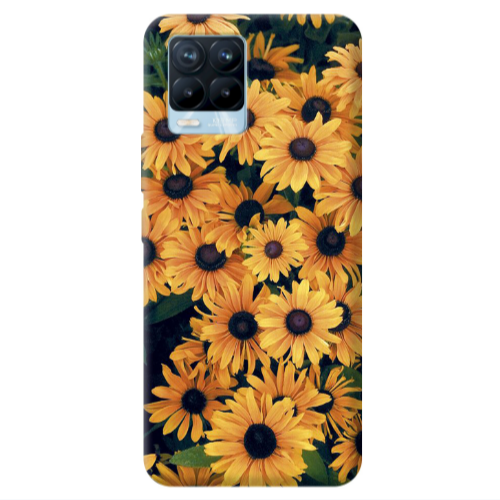 Realme 8 Pro Daisy Transparent Silicone TPU Θήκη