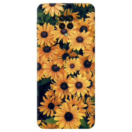 Xiaomi Redmi Note 9S Daisy Transparent Silicone TPU Θήκη