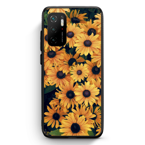 Xiaomi Poco M3 Pro Daisy Black Glossy Θήκη