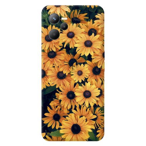 Realme C35 Daisy Transparent Silicone TPU Θήκη