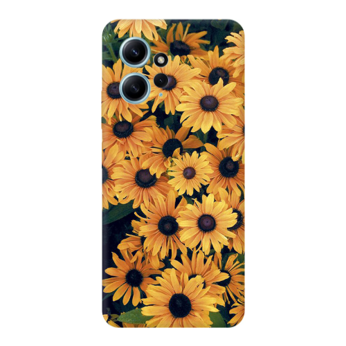 Xiaomi Redmi Note 12 4G Daisy Transparent Silicone TPU Θήκη