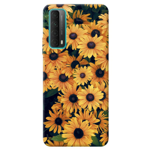 Huawei P Smart 2021 Daisy Transparent Silicone TPU Θήκη