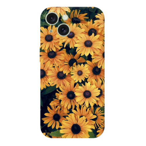 Apple iPhone 15 Plus Daisy Transparent Silicone TPU Θήκη