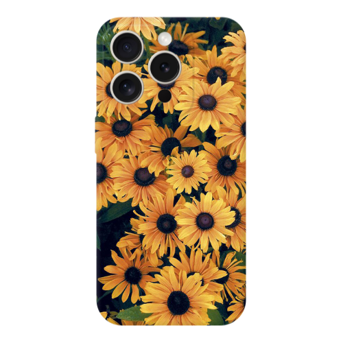 Apple iPhone 15 Pro Daisy Transparent Silicone TPU Θήκη