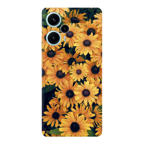 Xiaomi Poco F5 Daisy Transparent Silicone TPU Θήκη
