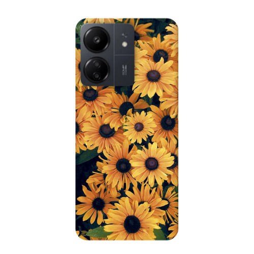 Xiaomi Redmi 13C Daisy Transparent Silicone TPU Θήκη