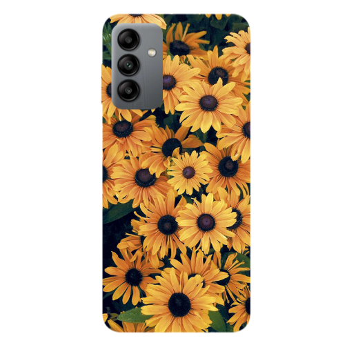 Samsung A13 5G Daisy Transparent Silicone TPU Θήκη