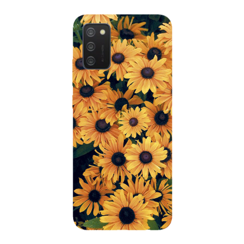 Samsung A02s Daisy Transparent Silicone TPU Θήκη