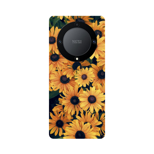 Honor Magic5 Lite 5G Daisy Transparent Silicone TPU Θήκη