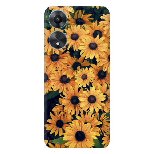 Oppo A 98 Daisy Transparent Silicone TPU Θήκη