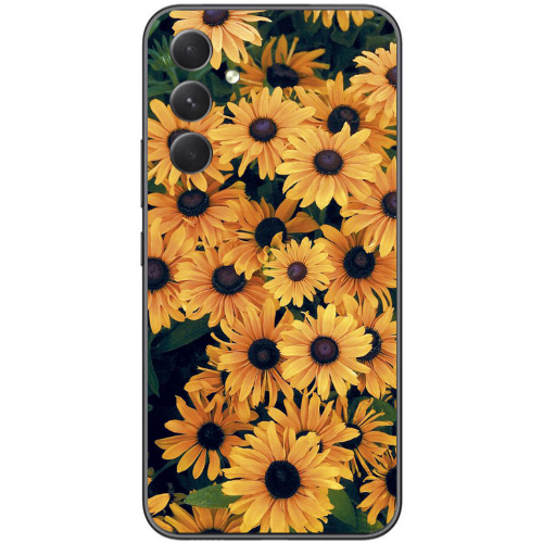 Samsung Galaxy A25 Daisy Transparent Silicone TPU Θήκη