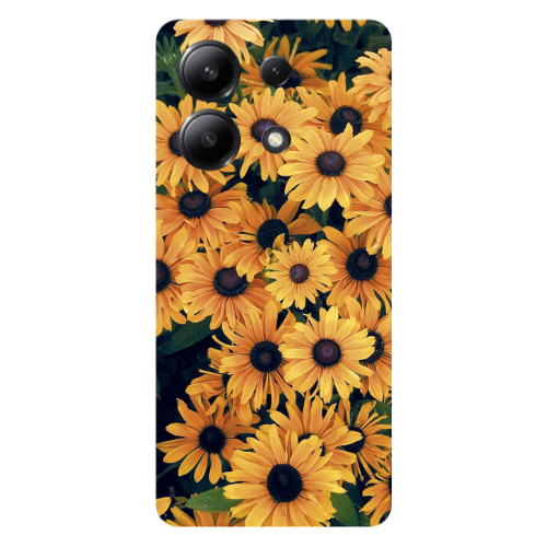 Xiaomi Redmi Note 13 4G Daisy Transparent Silicone TPU Θήκη