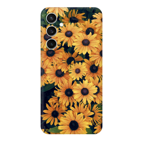 Samsung S24 FE Daisy Transparent Silicone TPU Θήκη