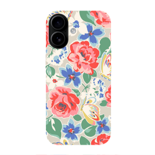 Apple Iphone 16 plus Lady roses Transparent Silicone TPU Θήκη