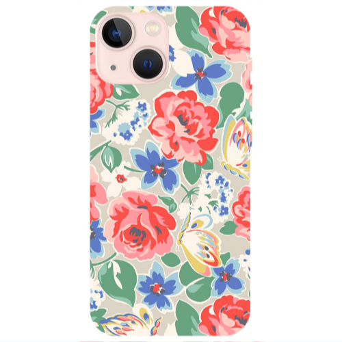 Apple iPhone 13 Lady roses Transparent Silicone TPU Θήκη