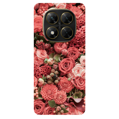 Xiaomi Poco X7 Rose festival Transparent Silicone TPU Θήκη