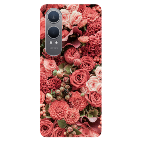 Oneplus Nord Ce 4 lite Rose festival Transparent Silicone TPU Θήκη