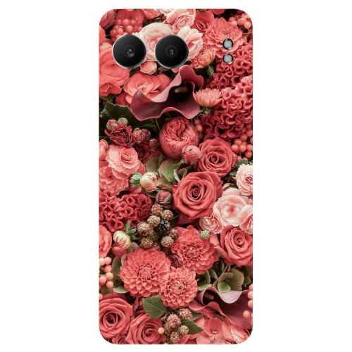 Oneplus Nord 4 Rose festival Transparent Silicone TPU Θήκη