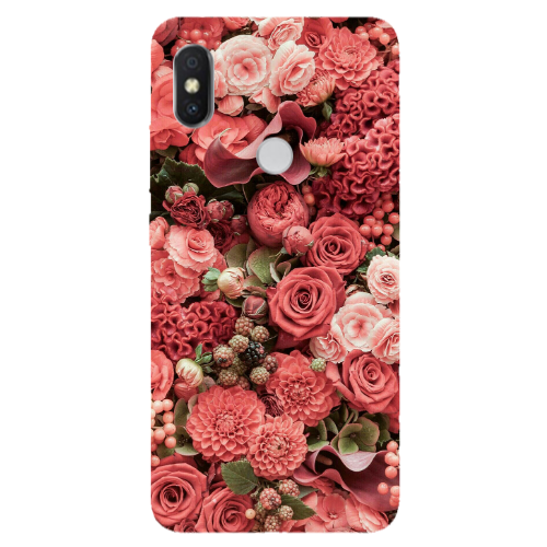 Xiaomi Redmi S2 Rose festival Transparent Silicone TPU Θήκη