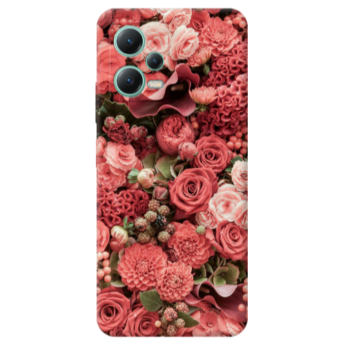 Xiaomi Redmi Note 12 Pro Plus 5G Rose festival Transparent Silicone TPU Θήκη