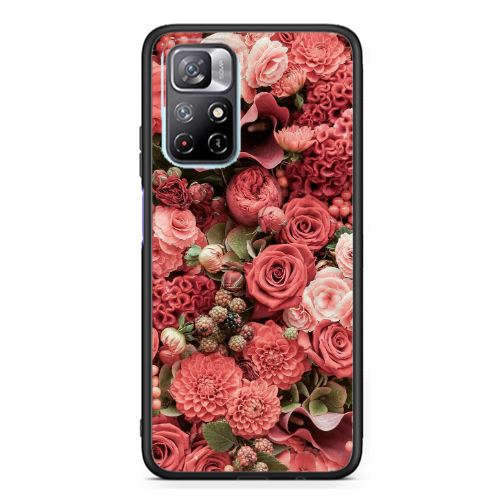 Xiaomi Poco M4 Pro 5G Rose festival Black Glossy Θήκη