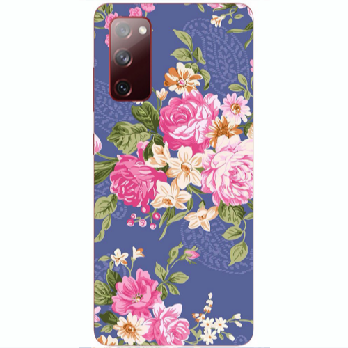 Samsung S20 FE Mixed roses Transparent Silicone TPU Θήκη