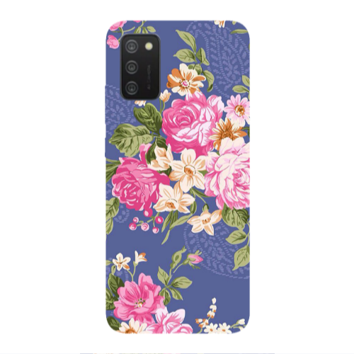 Samsung A03S Mixed roses Transparent Silicone TPU Θήκη