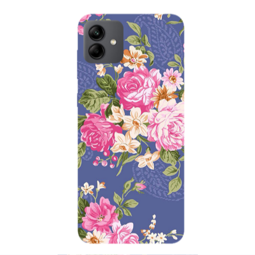 Samsung A04 Mixed roses Transparent Silicone TPU Θήκη