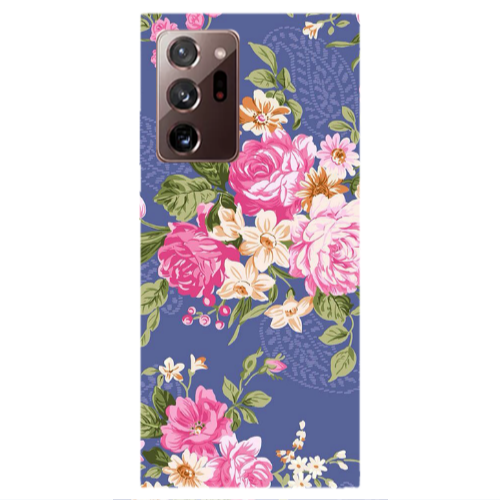 Samsung Note 20 Ultra Mixed roses Transparent Silicone TPU Θήκη