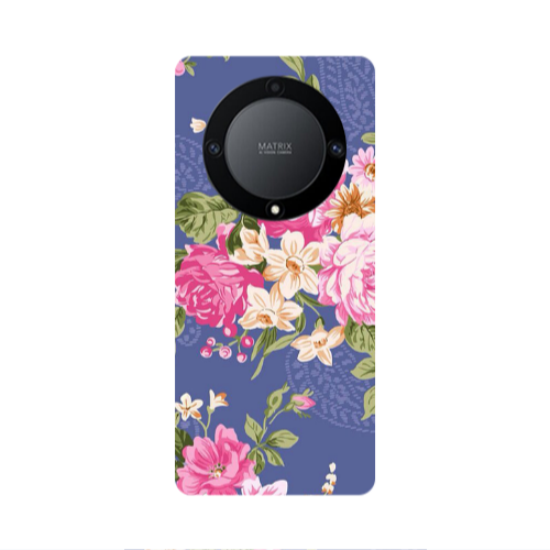 Honor Magic5 Lite 5G Mixed roses Transparent Silicone TPU Θήκη