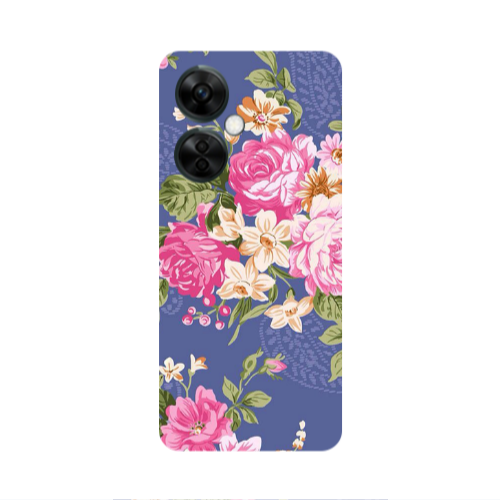 Oneplus Nord CE 3 Lite 5G Mixed roses Transparent Silicone TPU Θήκη