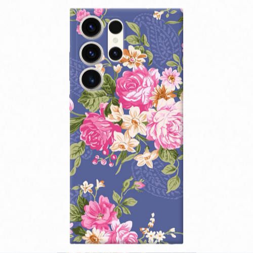 Samsung S24 Ultra Mixed roses Transparent Silicone TPU Θήκη
