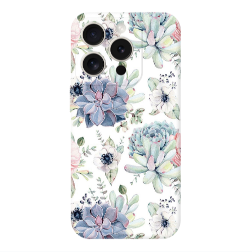 Apple Iphone 16 Pro Max Flower 56 Transparent Silicone TPU Θήκη