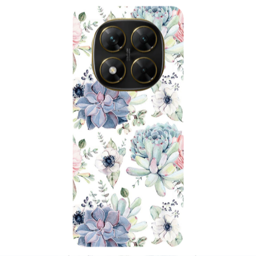 Xiaomi Poco X7 Flower 56 Transparent Silicone TPU Θήκη