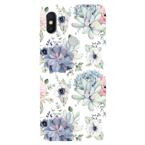 Xiaomi Redmi S2 Flower 56 Transparent Silicone TPU Θήκη