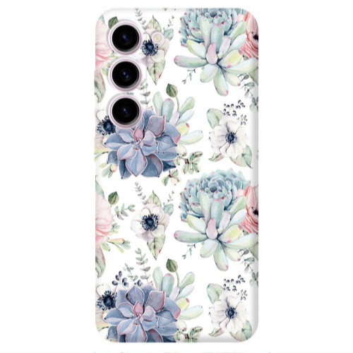Samsung S23 Plus Flower 56 Transparent Silicone TPU Θήκη