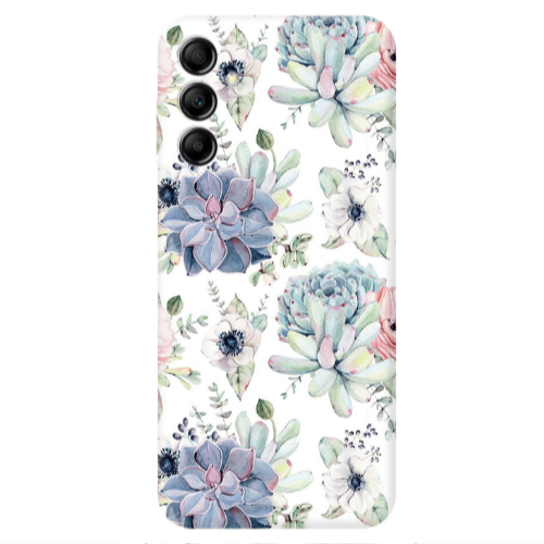 Samsung A24 Flower 56 Transparent Silicone TPU Θήκη