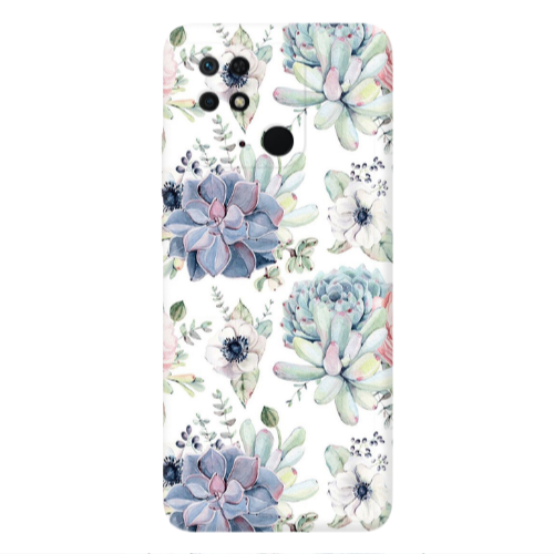 Xiaomi Poco C40 Flower 56 Transparent Silicone TPU Θήκη