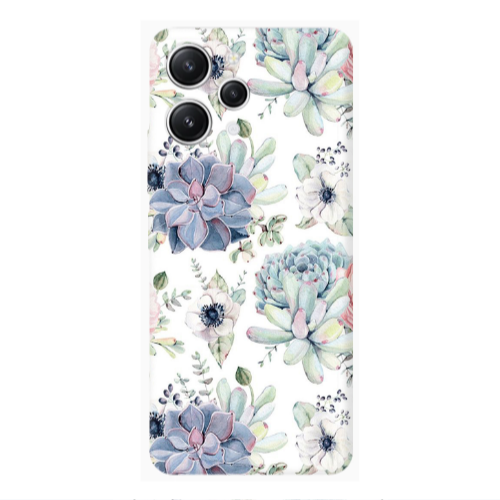 Xiaomi Redmi 12 Flower 56 Transparent Silicone TPU Θήκη