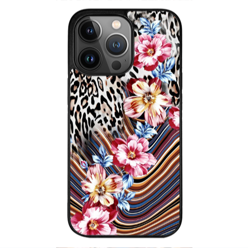 Apple iPhone 11 Pro Leopar patterned Black Glossy Θήκη