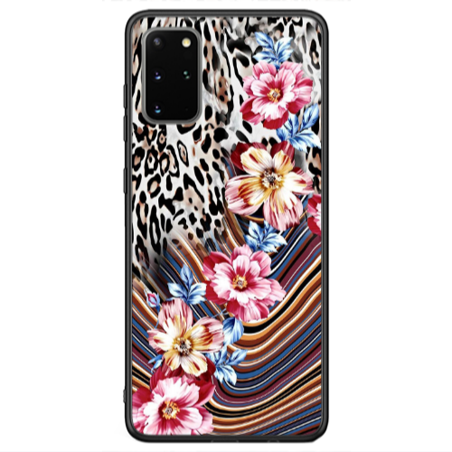 Samsung S20 Leopar patterned Black Glossy Θήκη