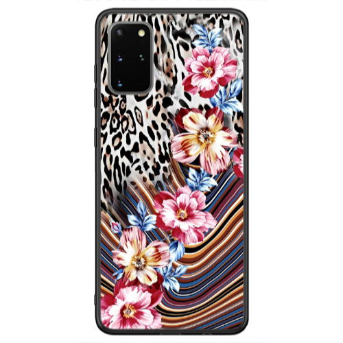Samsung S20 FE Leopar patterned Black Glossy Θήκη