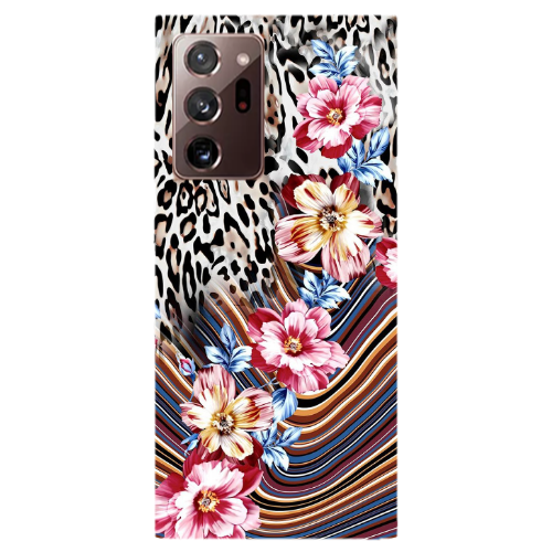 Samsung Note 20 Ultra Leopar patterned Transparent Silicone TPU Θήκη
