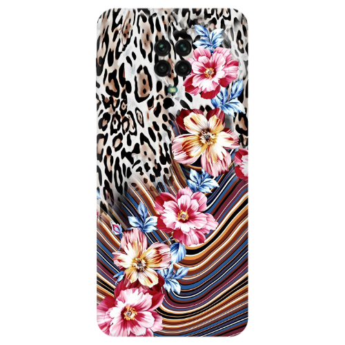 Xiaomi Redmi Note 9S Leopar patterned Transparent Silicone TPU Θήκη
