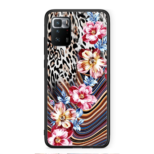 Xiaomi Poco X3 GT Leopar patterned Black Glossy Θήκη