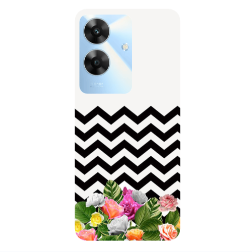 Realme Note 60 Arow patern Transparent Silicone TPU Θήκη